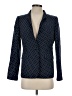 J.Crew 100% Linen Polka Dots Blue Blazer Size 4 - photo 1