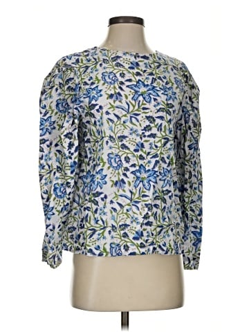 mille Resort & Travel Long Sleeve Blouse (view 1)