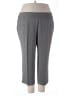 Roz & Ali Plaid Gray Dress Pants Size 20 - photo 1