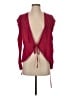 BCBGMAXAZRIA 100% Polyester Solid Pink Burgundy 3/4 Sleeve Blouse Size XXS - photo 1