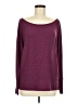 Shein Burgundy Long Sleeve Top Size 6 - photo 1