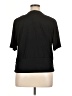 INC International Concepts Black Short Sleeve Top Size 0X - photo 2
