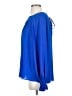 Banana Republic 100% Polyester Blue Long Sleeve Blouse Size S - photo 5