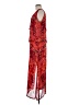 Sacred Threads 100% Rayon Tie-dye Red Cocktail Dress Size M - photo 5