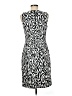 AGB Animal Print Gray Cocktail Dress Size 8 - photo 2