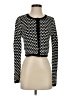 Karen Millen Black Long Sleeve Top Size S - photo 1