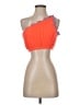 Sundress 100% Polyester Orange Sleeveless Top Size S - photo 1