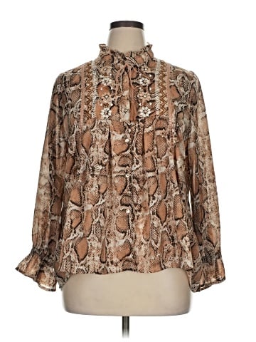 Dear John Long Sleeve Blouse (view 1)