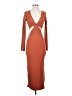 Fore 100% Cotton Orange Cocktail Dress Size S - photo 1