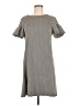 Zoe + Phoebe Chevron-herringbone Gray Casual Dress Size M - photo 1