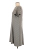 Zoe + Phoebe Chevron-herringbone Gray Casual Dress Size M - photo 5