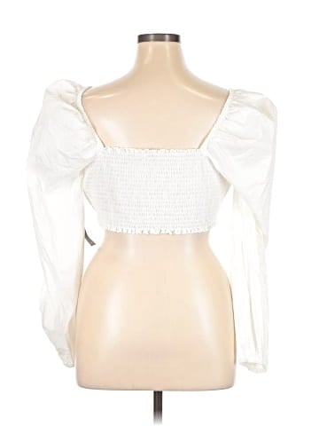 NA-KD 3/4 Sleeve Blouse (view 2)
