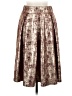 Red Lolly Metallic Burgundy Formal Skirt Size S - photo 2
