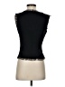 Moda International 100% Polyester Black Sleeveless Top Size S - photo 2