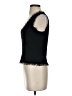 Moda International 100% Polyester Black Sleeveless Top Size S - photo 5