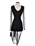 Bebe Black Cocktail Dress Size XXS - photo 2