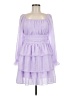 Assorted Brands Purple Cocktail Dress Size M - photo 1