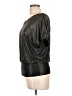 Assorted Brands Black Silver Short Sleeve Blouse Size 10 (estimated) - photo 5