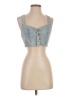 Evil Twin 100% Cotton Blue Sleeveless Top Size S - photo 1