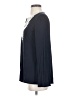 Max Studio Blue Long Sleeve Top Size S - photo 5
