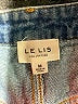 Le Lis 100% Cotton Blue Denim Shorts Size M - photo 3