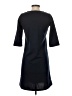 V Fish Solid Black Casual Dress Size XS - photo 2