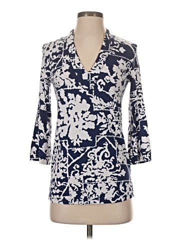Tori Richard 3/4 Sleeve Blouse (view 1)