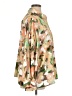 misook 100% Polyester Print Orange 3/4 Sleeve Blouse Size XL - photo 4