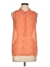 Darjoni 100% Polyester Orange Sleeveless Blouse Size L - photo 1