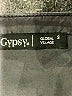 Gypsy 05 100% Silk Gray Black Long Sleeve Silk Top Size S - photo 7