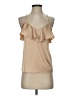 Harlyn 100% Polyester Tan Sleeveless Blouse Size XS - photo 1