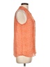 Darjoni 100% Polyester Orange Sleeveless Blouse Size L - photo 4