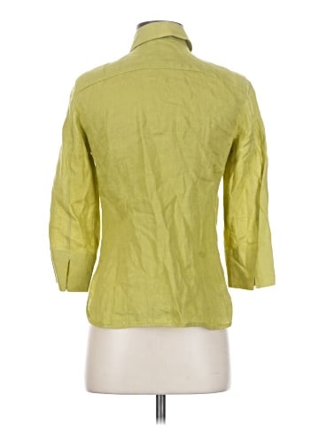 Talbots 3/4 Sleeve Button-Down Shirt (view 2)