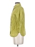 Talbots 100% Linen Green 3/4 Sleeve Button-Down Shirt Size 2 - photo 5