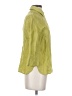 Talbots 100% Linen Green 3/4 Sleeve Button-Down Shirt Size 2 - photo 4