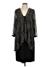 Connected Apparel Black Cocktail Dress Size 12 - photo 1