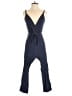 Ivy + Main Solid Blue Jumpsuit Size S - photo 1