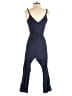 Ivy + Main Solid Blue Jumpsuit Size S - photo 2