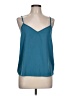 Sofia by Sofia Vergara 100% Polyester Teal Sleeveless Blouse Size L - photo 1