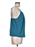 Sofia by Sofia Vergara 100% Polyester Teal Sleeveless Blouse Size L - photo 4