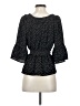 Max Studio Black 3/4 Sleeve T-Shirt Size XS - photo 2