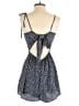 Shein 100% Polyester Polka Dots Blue Romper Size XS - photo 2