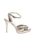 Via Spiga Metallic Silver Gray Sandals Size 7 - photo 1