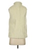 J.Crew 100% Polyester Ivory Faux Fur Vest Size S - photo 2