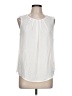 Worthington 100% Polyester White Sleeveless Blouse Size L - photo 1