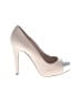 Chanel Color Block Ivory Leather cap toe pumps Size EU 37 1/2 - photo 1