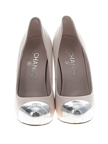 Chanel Leather cap toe pumps (view 2)