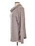 Ann Taylor LOFT Gray Long Sleeve Top Size L - photo 5