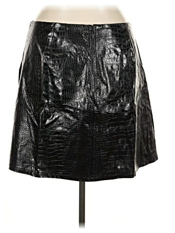 Bar III Faux Leather Skirt (view 2)