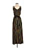 W Authentic Wear Stripes Black Jumpsuit Size S - photo 1